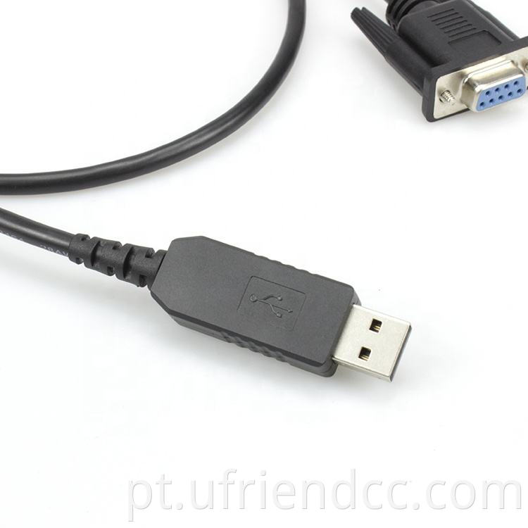 Extensão de fábrica OEM USB FTDI FT232RL PL23202 A DB9 RS232 RS485 SERIAL FT232RL FTDI Chip RS232 db9 para cabo USB para computador